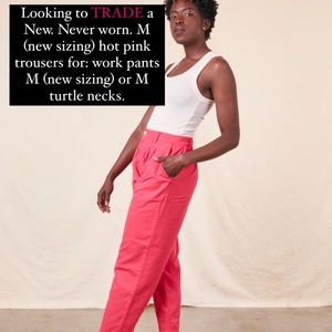 TRADE M (new sizing) hot pink trousers NEW